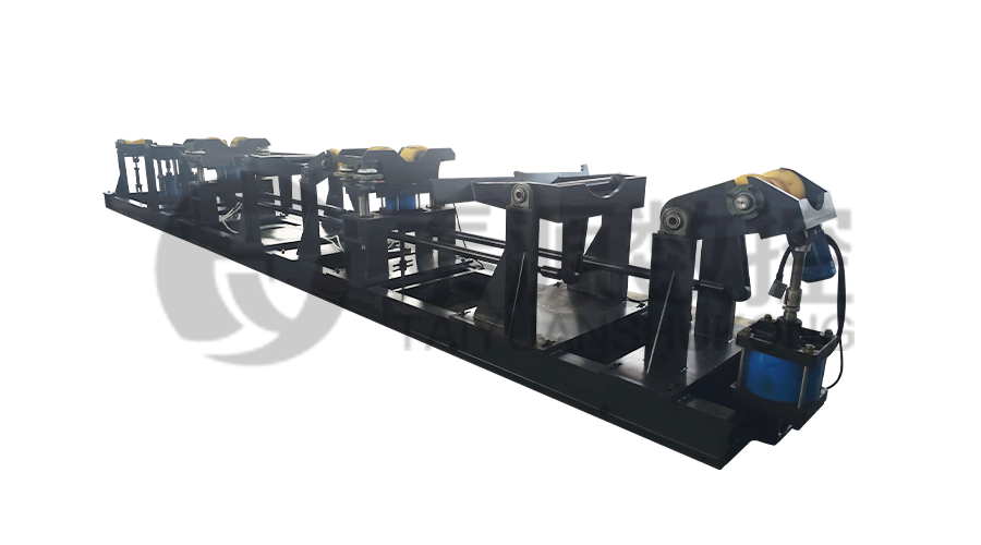 Duga, teška materijalna rješenja Mehanizam automatskog učitavanja i istovara za navoj cijevi 